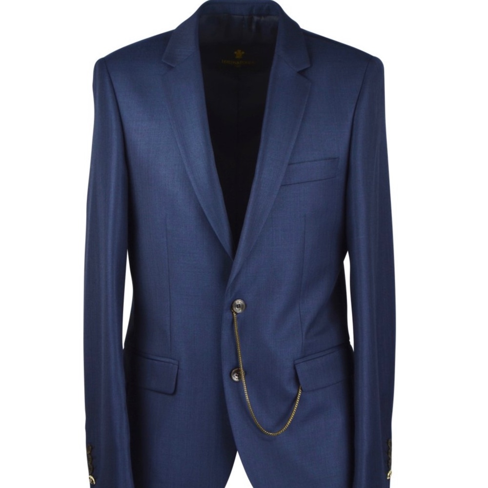 Navy Blue suit jacket (NEW), size 50 EU, Large USA